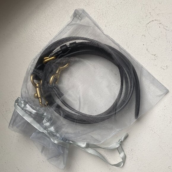 Coach Black Pebbled Leather Charlie Bucket Bag NWT - Picture 8 of 11